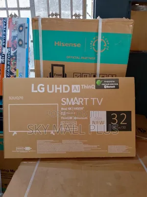 Lg 32" Uhd Android Tv With Ai Thinq, Wi-Fi, and Airplay