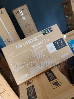 Original Lg 32" Smart Uhd Tv With Ai Processor and Hdmi