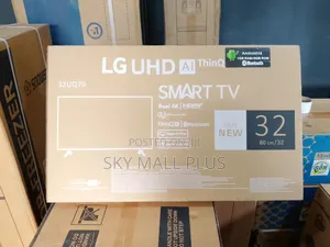 Lg 32" Smart Tv With Thinq Ai, Bluetooth Real Resolution