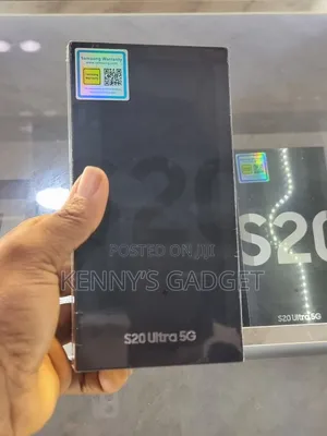 New Samsung Galaxy S20 Ultra 5G 256 GB Black