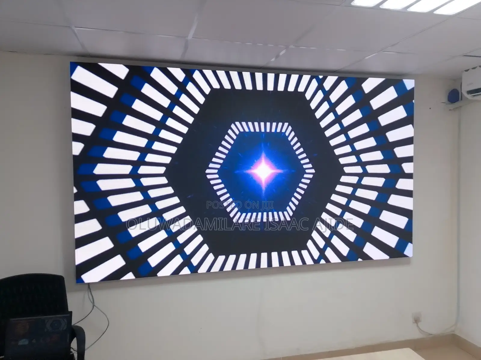 Permanent Indoor Screen Installation at Ikeja