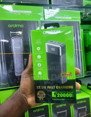 Power Bank 20,000mah Oraimo