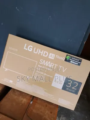 Lg 32 Inches Uhd Smart Tv – Brand New With Warranty