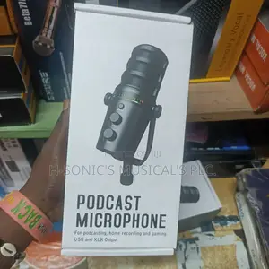 Professional Podcast Microphone.