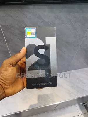 New Samsung Galaxy S21 Ultra 5G 128 GB Black