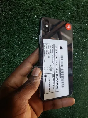Apple iPhone X 64 GB Black