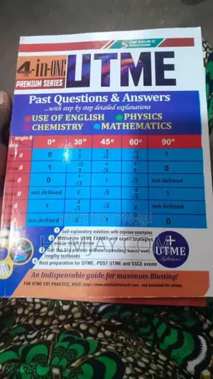 Engineering Course Best Past Questions and Answers for Ssce, Utme