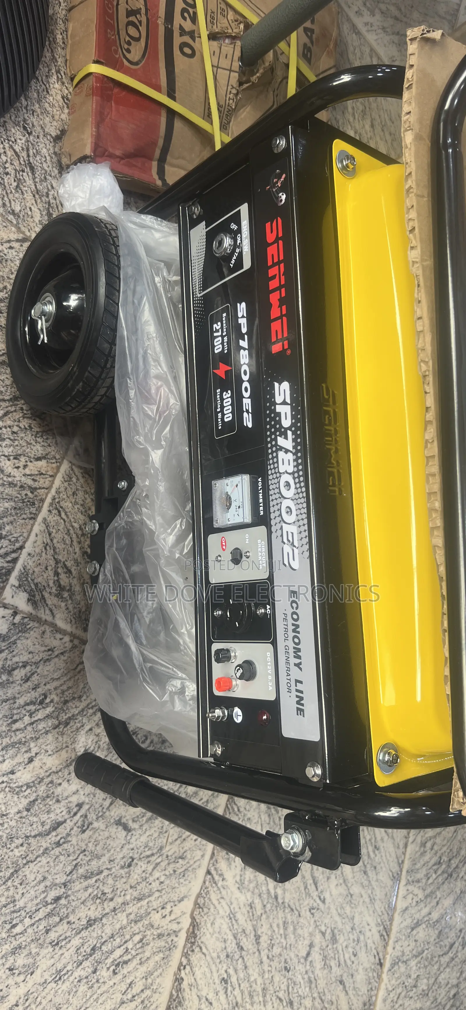 Senwei Sp7800e2 Key Start Powerful Generator