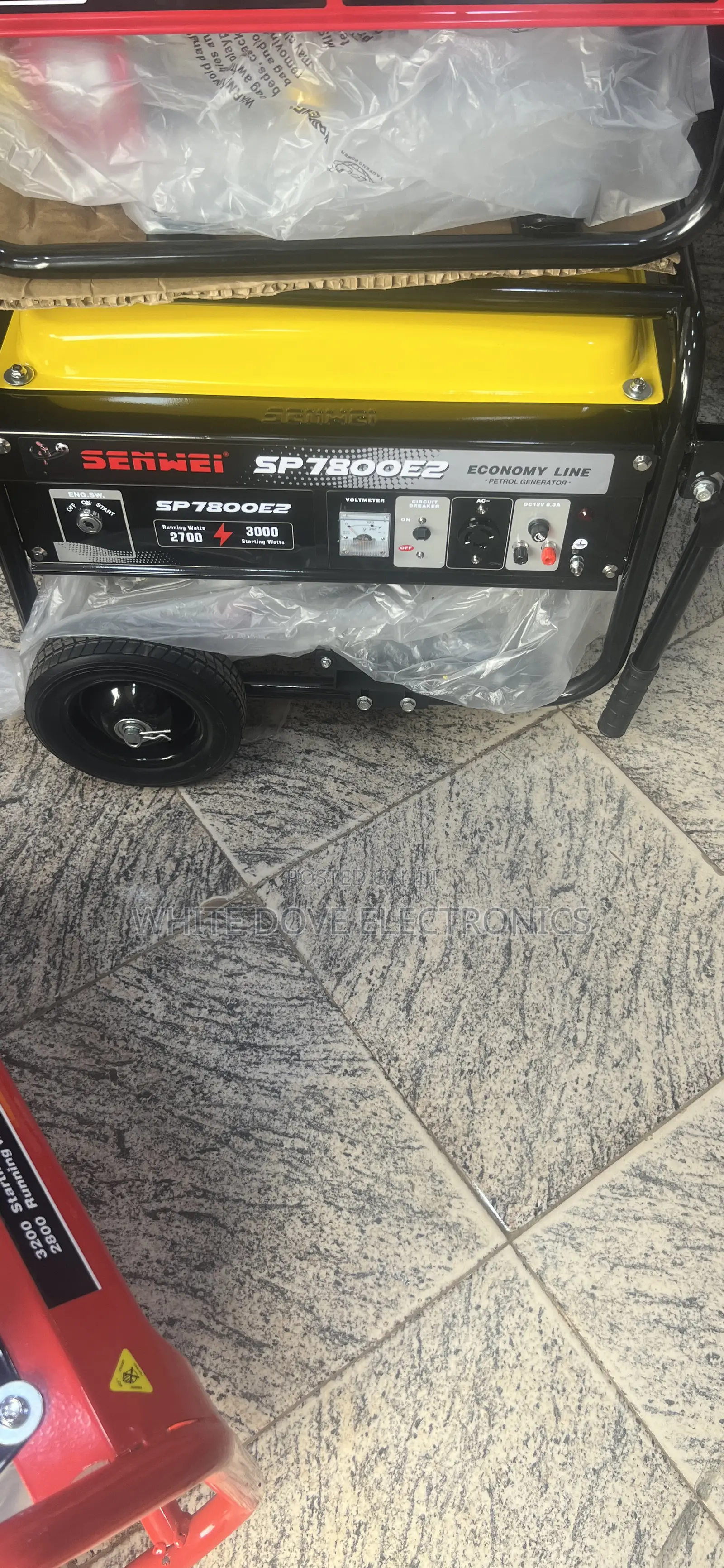 Senwei Sp7800e2 Key Start Powerful Generator