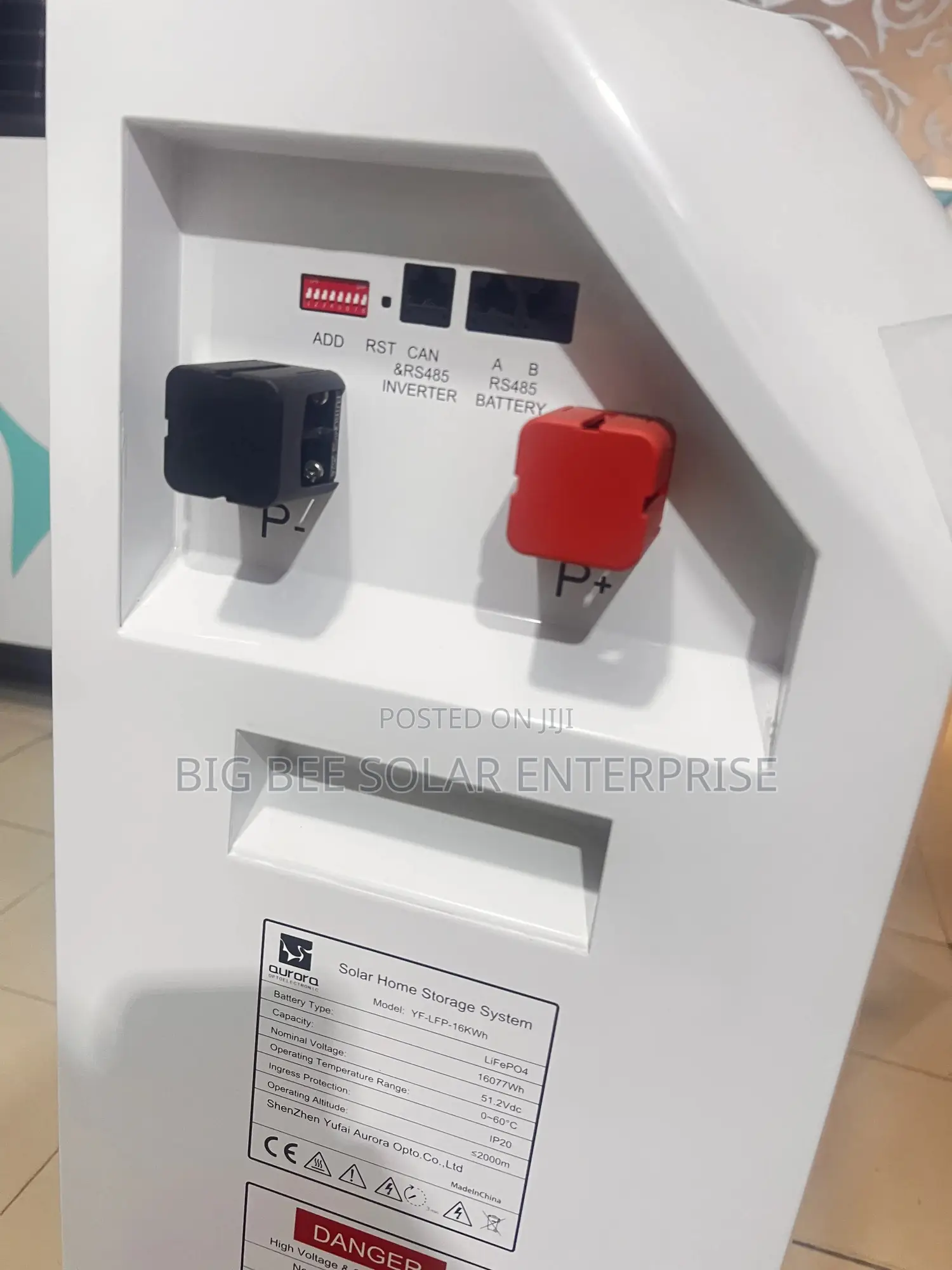 16kwh 48v Aurora Lithium Battery