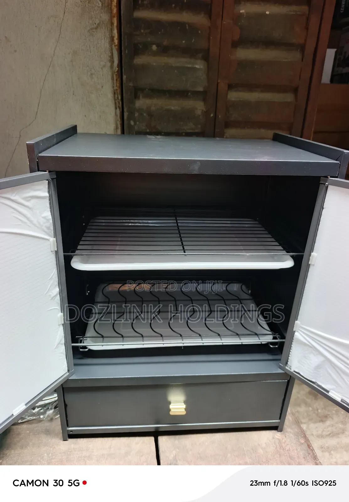 3 Door Cabinet Dish Rack