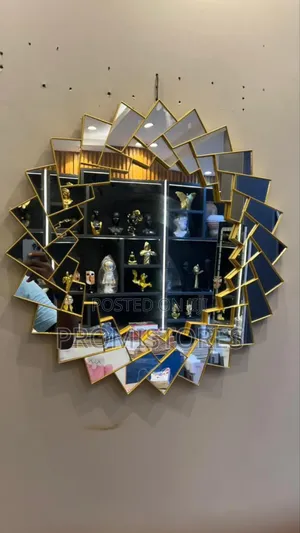 Sophisticated Luxury Round Design Wall Mirror
