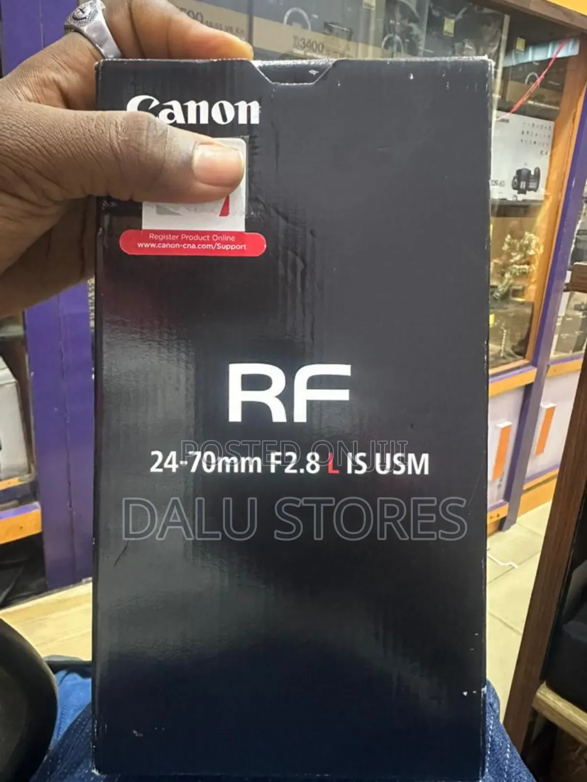 Canon Rf 24-70mm F/2.8 L Is Usm Lens - DALU STORES Price: ₦ 2,850,000 ...