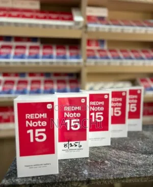 New Xiaomi Redmi Note 15 256 GB Black