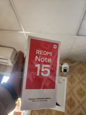 New Xiaomi Redmi Note 15 128 GB Black