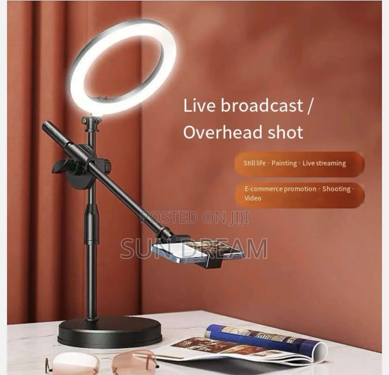 Table Ring Light Ring Lamp Content Light