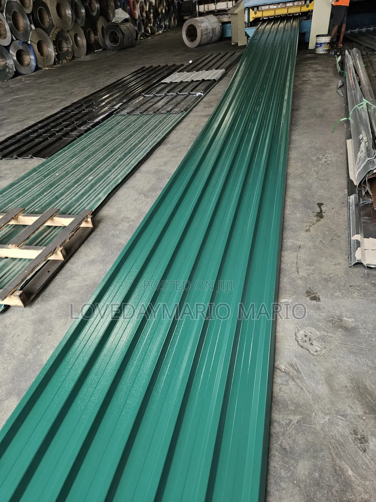 Aluminium Roofing Sheet Ovanbeak Material Zero Alloyed