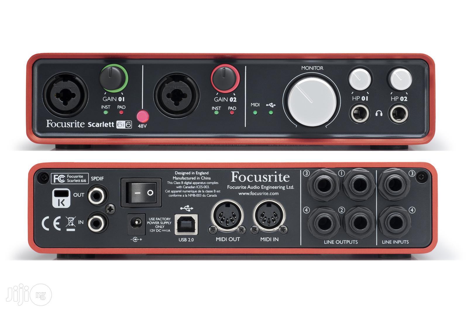 Focusrite Scarlett 6i6