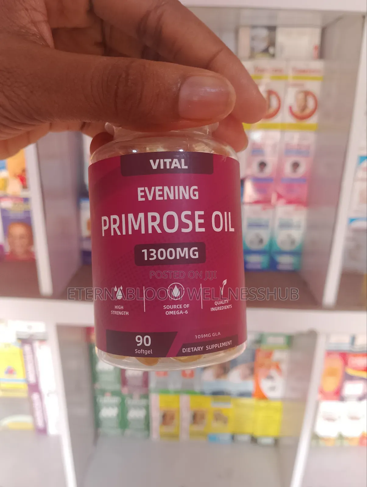 Vital Evening Primrose Oil 1300mg – 90 Softgels