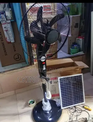 Charweek Solar Fan Ac/Dc