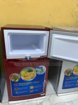 Compact Polystar 90l Double Door Fridge for Home Use