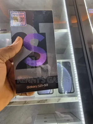 New Samsung Galaxy S21+ 5G 256 GB Black
