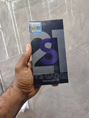 New Samsung Galaxy S21+ 5G 256 GB Black