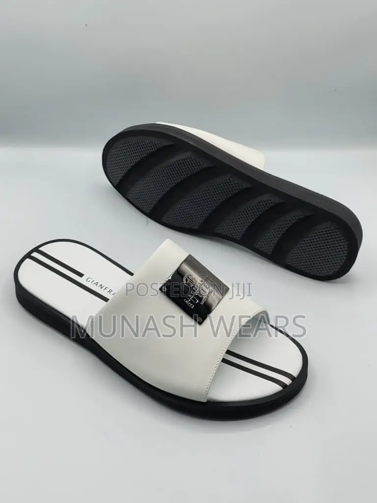 Italian Butterri Leather Slipers 40-46 Available