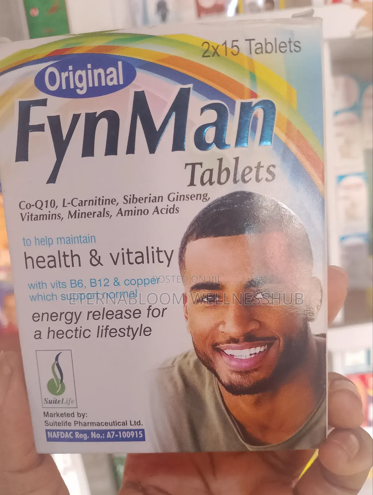 Fynman Men’S Multivitamin – Daily Wellness Support for Men