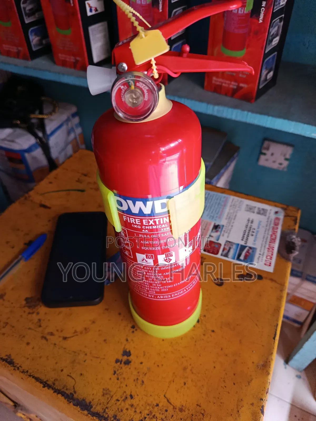 1kg Fire Extinguisher