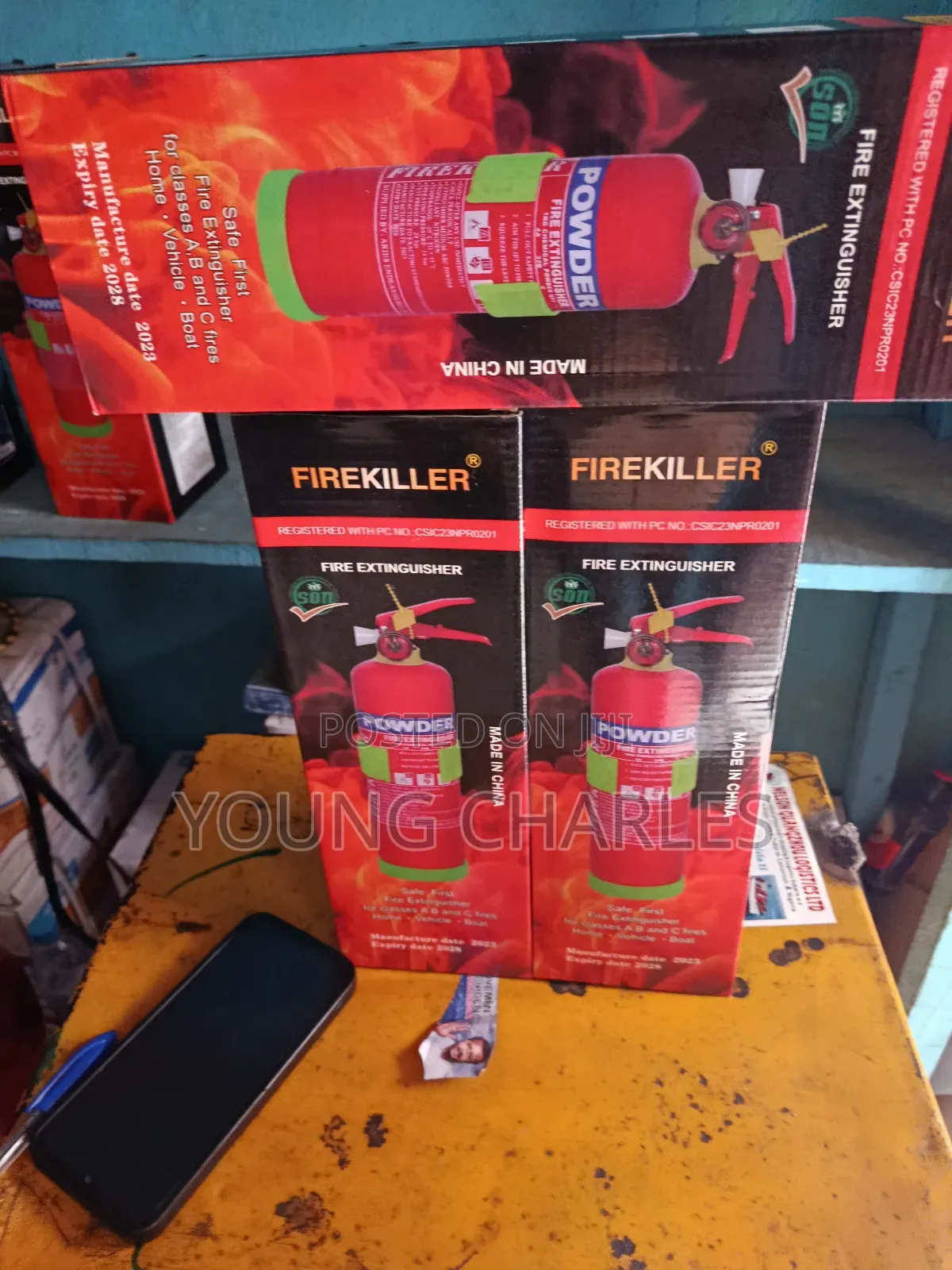 1kg Fire Extinguisher