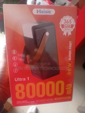 Haisic Ultra 1 Power Bank 80000mah
