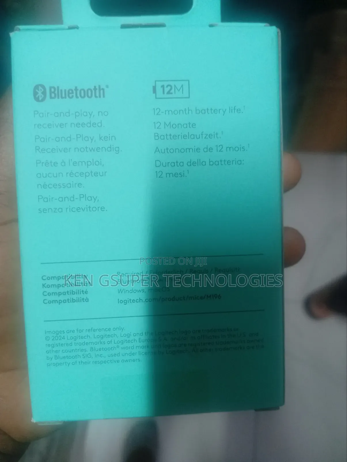 Logitech M196 Mouse