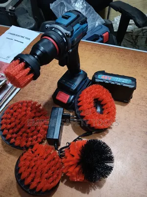 5pcs Cleaning Brush With 13mm Drill