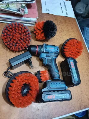 5pcs Cleaning Brush With 13mm Drill