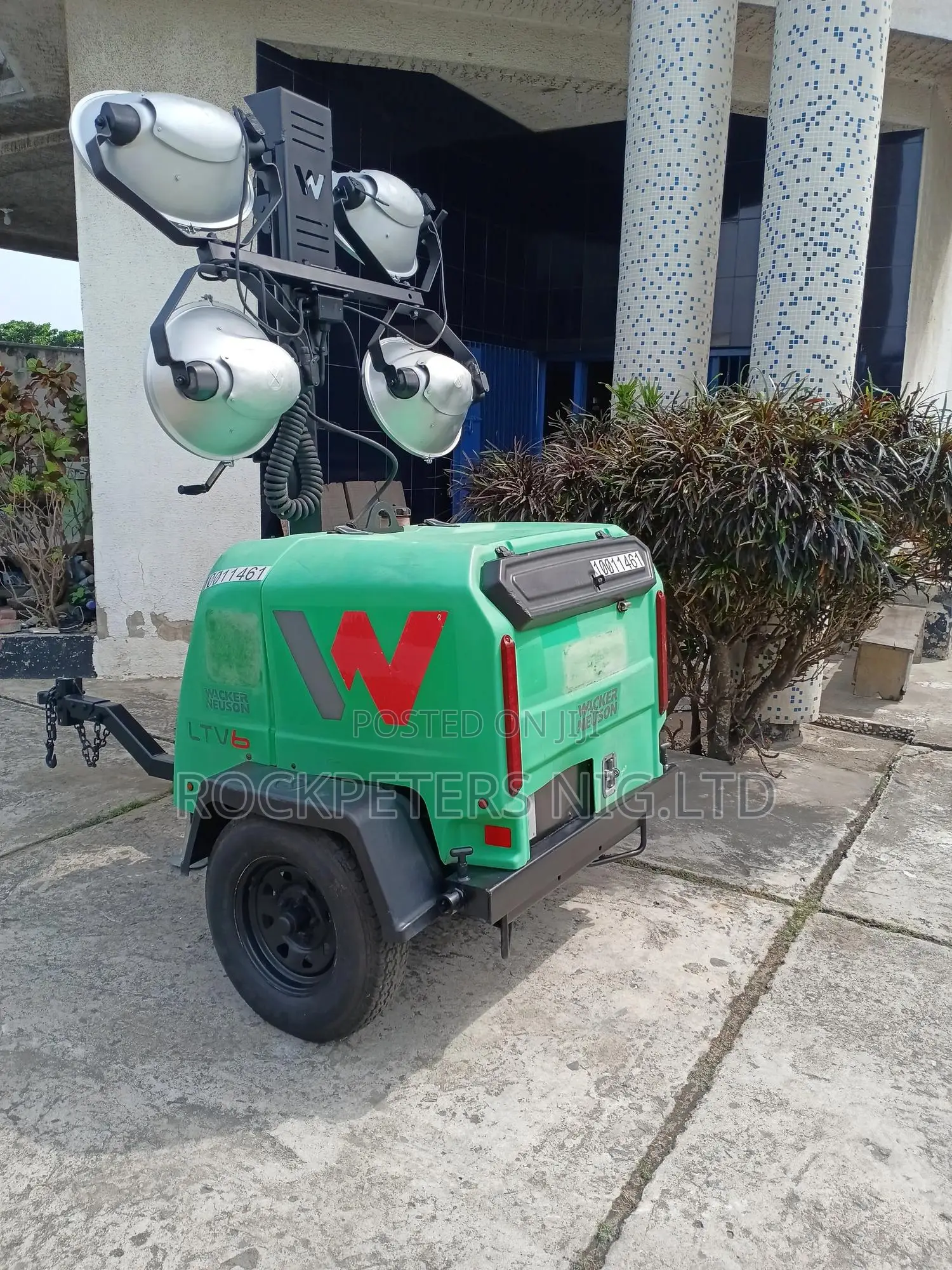 Wacker Neuson 6kva Ltv 6 Tower Light