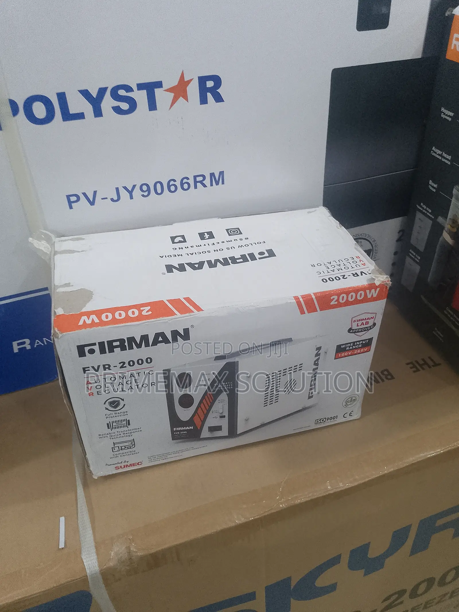 Firman 2000w Floor Voltage Stabilizer – Copper Coil Technology