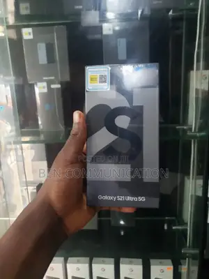 New Samsung Galaxy S21 Ultra 5G 128 GB Black