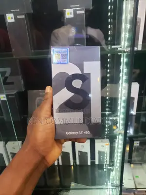 New Samsung Galaxy S21+ 5G 256 GB Black