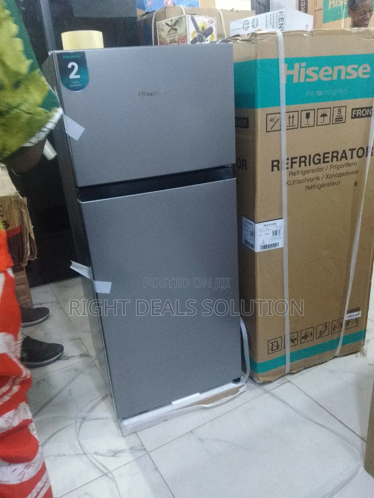 Hisense Ref172dr 124 Litre Top Freezer Refrigerator