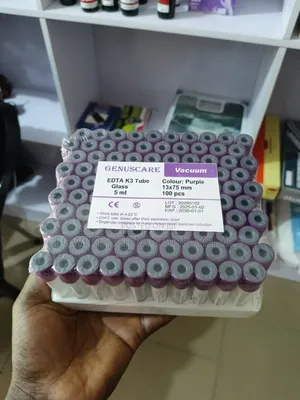 Edta Tube Glass - Blood Specimen Collection