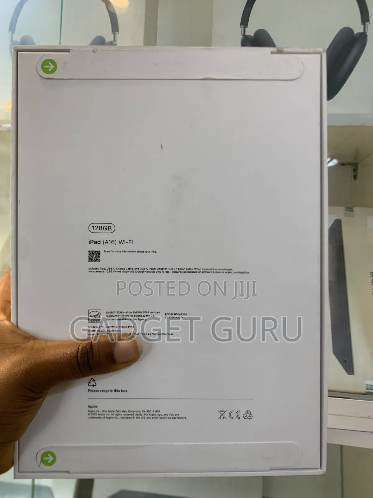 New Apple iPad (2025) 128 GB Pink
