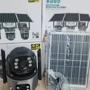 PTZ Security 4g Dual Lens CCTV Solar Camera