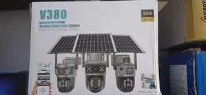 V380 Pro Wirelss Smart Solar Camera Double Lens