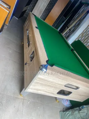 Standard 7ft Marble and Coin Snooker Board