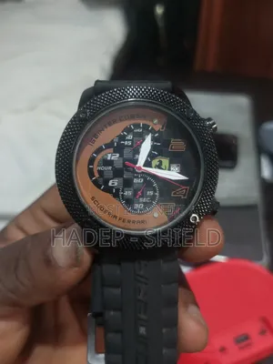 Ferrari 166 Inter Corsa Black Water Resistant Men’S Chronograph Watch