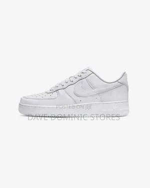 Nike Air Force 1 '07 Triple White Black (High Quality)
