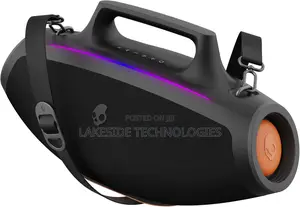 Skullcandy Barrel Boombox With Led Lightshow Mode, 12 Hour Battery