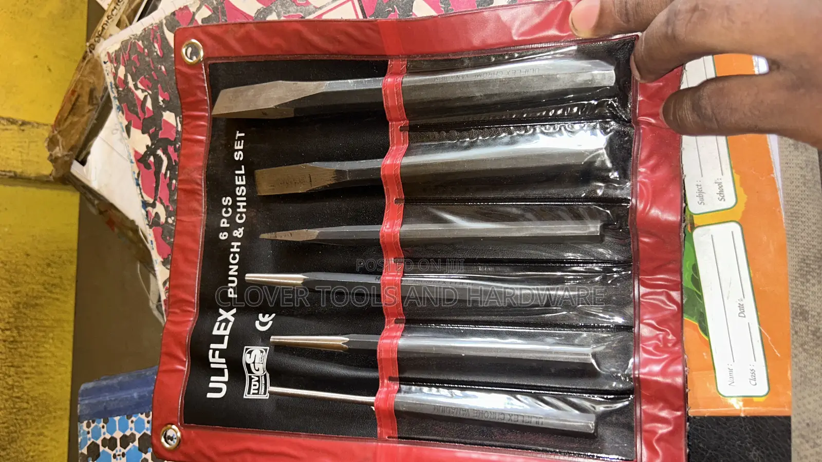 6-Piece Punch and Chisel Set.