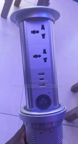 2 - Way Lifting Pop-Up Socket With Bluetooth Speaker, USB,Type-C